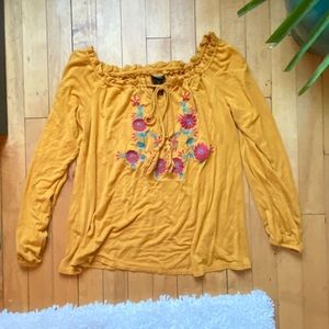 Off the shoulder top